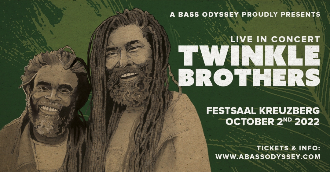Twinkle Brothers - Festsaal Kreuzberg - 2022.01.02 - Event Banner